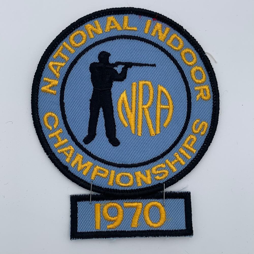 NRA National Indoor Championships 1970‎ Patches Vintage